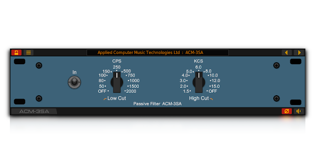 ACM-3SA Program Equalizer Plugin Preview