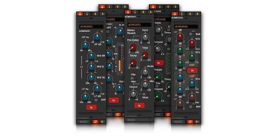 The ACM500X-Series Plug-Ins - The best analogue modelled VST plug-ins for Linux