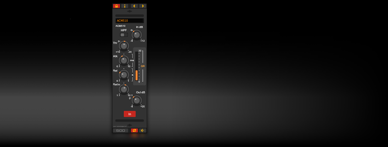 The ACM510 channel compressor plug-in for Linux