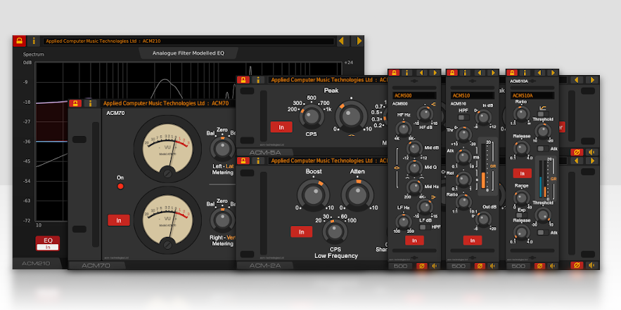 The ACMT Plug-Ins Collection - The essential VST plug-ins collection for Linux