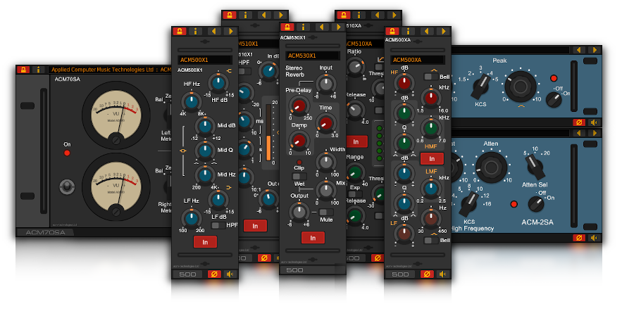 The ACMT Ultimate Analogue Plug-Ins Collection - The best analogue modelled VST plug-ins collection for Linux