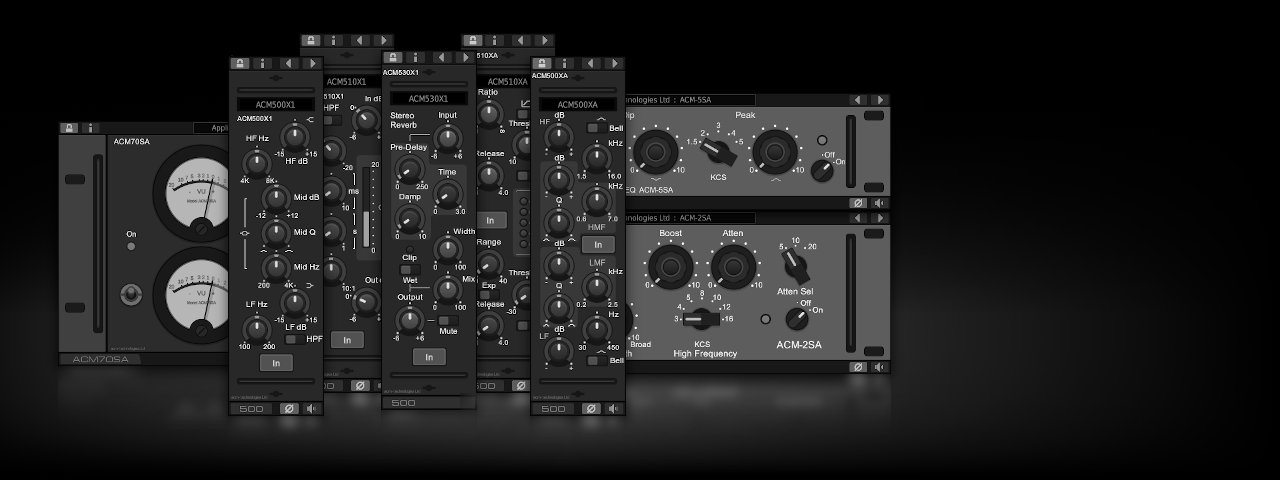 The ACMT analogue modelled plug-ins collection for Windows and Linux